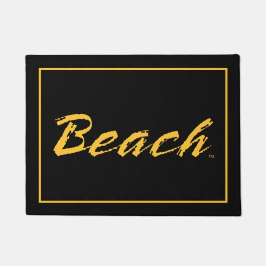 Beach Wordmark Deurmat (Voorkant)