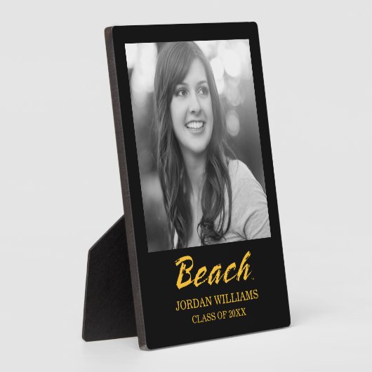 Beach Wordmark Fotoplaat (Zijkant)