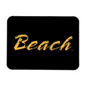 Beach Wordmark Magneet (Horizontaal)