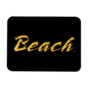 Beach Wordmark Magneet