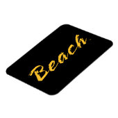Beach Wordmark Magneet (Linkerzijde)