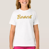 Beach Wordmark T-shirt (Voorkant)