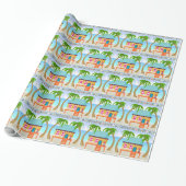 Beach Wrap - SRF Cadeaupapier (Uitgerold)
