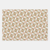 Beach WreatZee Stars Sand Dollars Sand Tan Inpakpapier Vel (Voorkant 2)