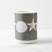 Beach X's en O's Photo Coffee-Mok Koffiemok (Center)