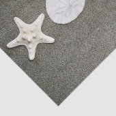 Beach X's en O's Tissue Paper Tissuepapier (Detail)