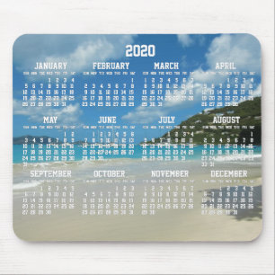 Beach Yarly Calendar 2020 Muismatten