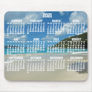 Beach Yarly Calendar 2021 Muismatten