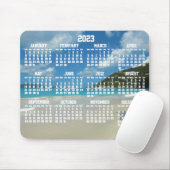 Beach Yarly Calendar 2023 Muismatten (Met muis)