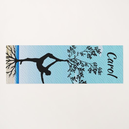 Beach Yoga Nat Yogamat (Achterkant (horizontaal))