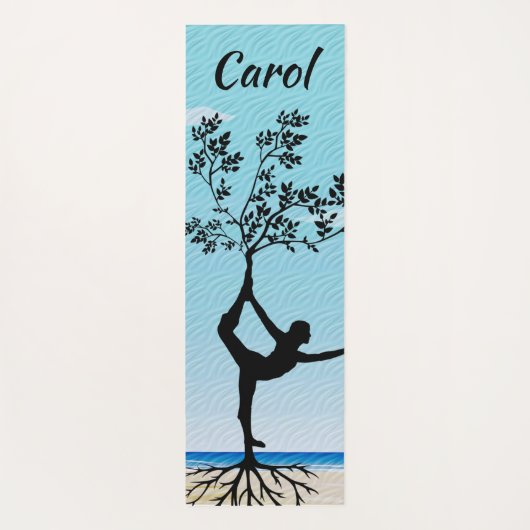 Beach Yoga Nat Yogamat (Achterkant)