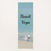 Beach Yoga Royal Tern Seabird Posing Yogamat (Voorkant)