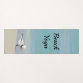 Beach Yoga Royal Tern Seabird Posing Yogamat (Voorkant (horizontaal))