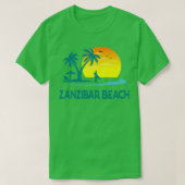 Beach zanzibar t-shirt (Design voorkant)