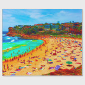 Beach Zee Life Colorful Cadeaupapier (Vlak)