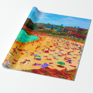 Beach Zee Life Colorful Cadeaupapier