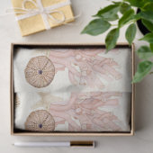 Beach Zee Life Coral Starfish Seashells Waterverf Tissuepapier (Geschenk)