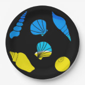 Beach Zee Shell Papieren Bordje (Voorkant)