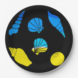 Beach Zee Shell Papieren Bordje
