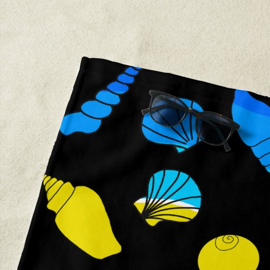 Beach Zee Shell Strandlaken (In situ)