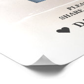 Beach Zee Uitzicht Begrafenis Deel een Geheugenbor Poster (Hoek)