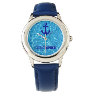 Beach Zee Water Anchor Boat Creed Watch Horloge