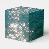 Beach Zee Water Sparkles Weduwen Bedankdoosjes (Achterkant)