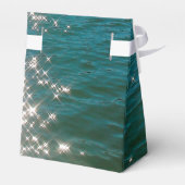 Beach Zee Water Sparkles Weduwen Bedankdoosjes (Achterkant)