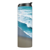 Beach Zee Waves Thermosbeker (Gedraaid links)