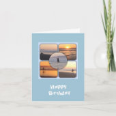 Beach zonsondergangen kaart (Voorkant)