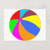 Beachball Briefkaart (Voorkant)