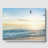 Beachbegrafenis gastenboek | In liefdevolle herinn (Achterkant)