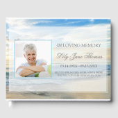 Beachbegrafenis gastenboek | In liefdevolle herinn (Voorkant)