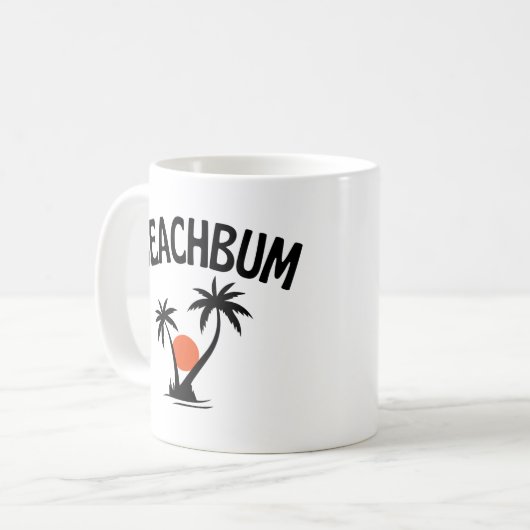 Beachbum Beach Summer Koffiemok (Voorkant links)