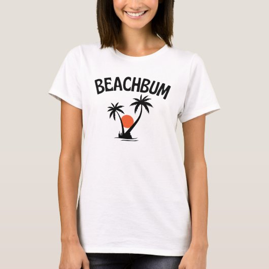 Beachbum Beach Summer T-shirt (Voorkant)