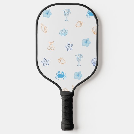 Beachclub Verjaardag Pickleball Paddle (Voorkant)