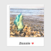 Beachcomber Baby Sea Pony at the Beach Sticker (Vel)