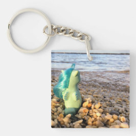 Beachcomber Baby Zeepony op het Strand Sleutelhanger