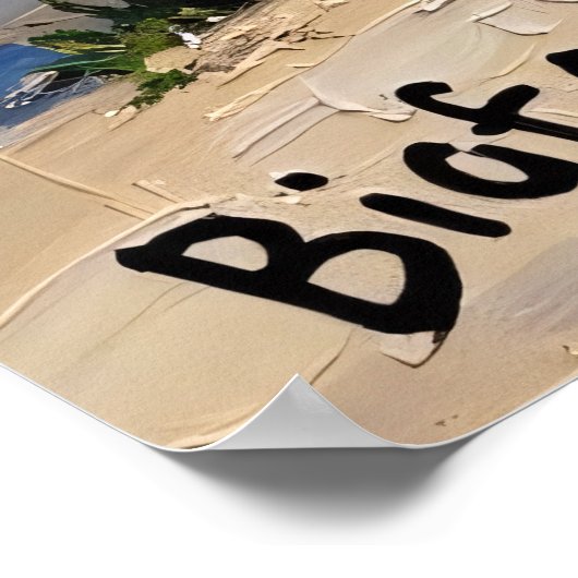 Beachcomber Bigfoot: een onverwachte vondst Poster (Hoek)