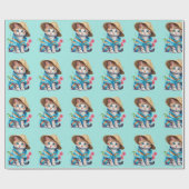 Beachcomber Cat Cadeaupapier (Vlak)