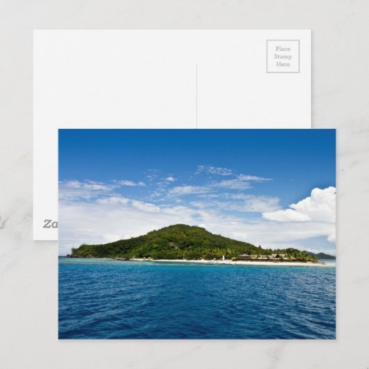 Beachcomber Island, Fiji Briefkaart (Voorkant / Achterkant)