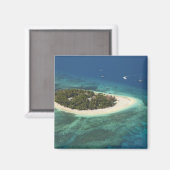 Beachcomber Island Resort, Fiji Magneet (Voorkant / Achterkant)