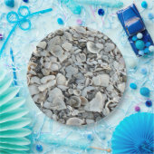 Beachcomber Shells Pattern Look Papieren Bordje (Feest)
