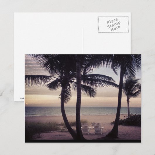 Beachcomberparadijs Briefkaart (Voorkant / Achterkant)