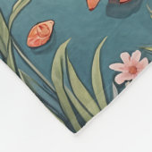 Beachcomber's Bliss gepersonaliseerd Fleece Deken (Hoek)