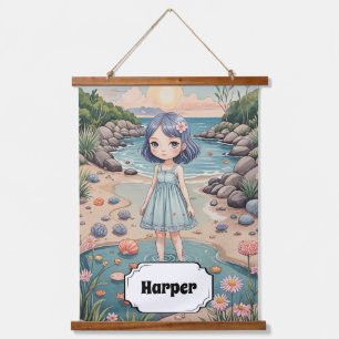 Beachcomber's Bliss gepersonaliseerd Hangend Wandkleed