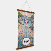 Beachcomber's Bliss gepersonaliseerd Hangend Wandkleed (Gebogen)