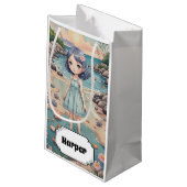 Beachcomber's Bliss gepersonaliseerd Klein Cadeauzakje (Achterkant Gekanteld)