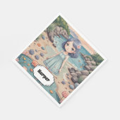 Beachcomber's Bliss gepersonaliseerd Servet (Hoek)