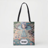 Beachcomber's Bliss gepersonaliseerd Tote Bag (Voorkant)